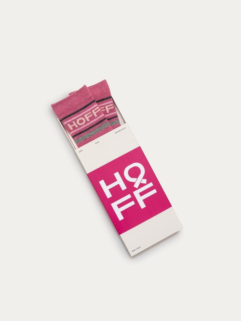 Women's HOFF Breast Cancer Day Socks Accessories Pink Philippines | G2C-4378