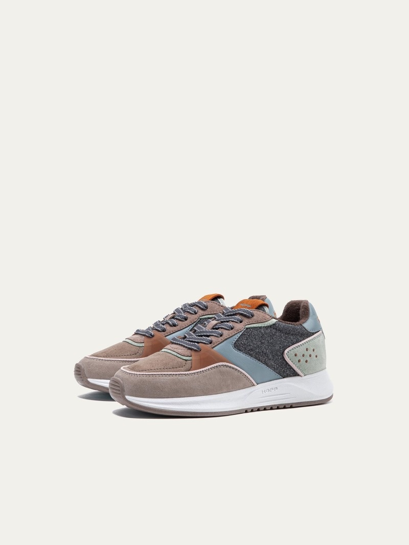 Women's HOFF Buckingham Sneakers Brown / Grey Philippines | C9T-3642