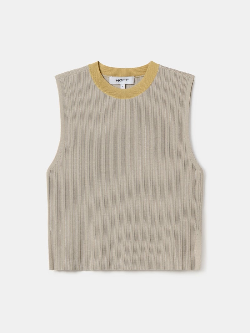 Women's HOFF Knit Tops Beige Philippines | K0B-4915