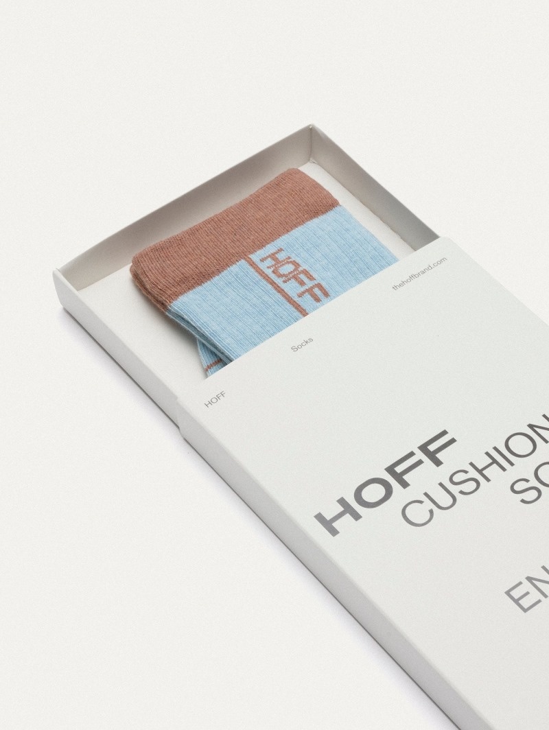 Women's HOFF Stripe Socks Accessories Blue Philippines | F9R-4506