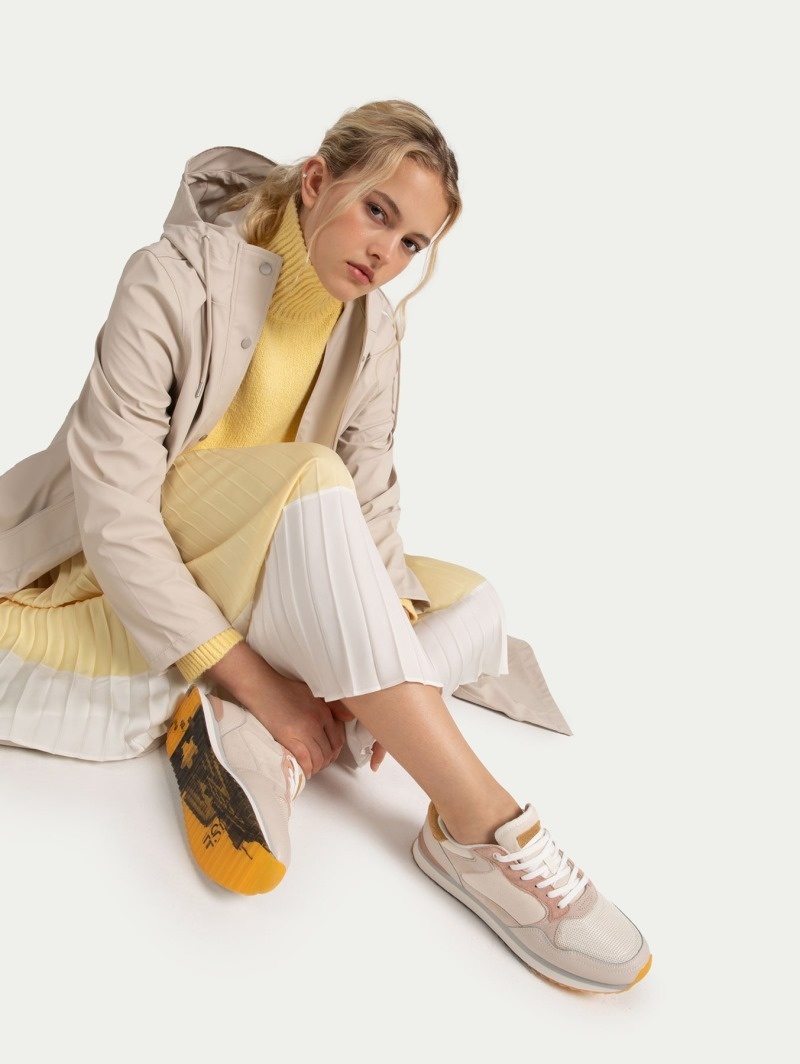 Women's HOFF Toulouse Sneakers Beige / Yellow Philippines | O7B-1817